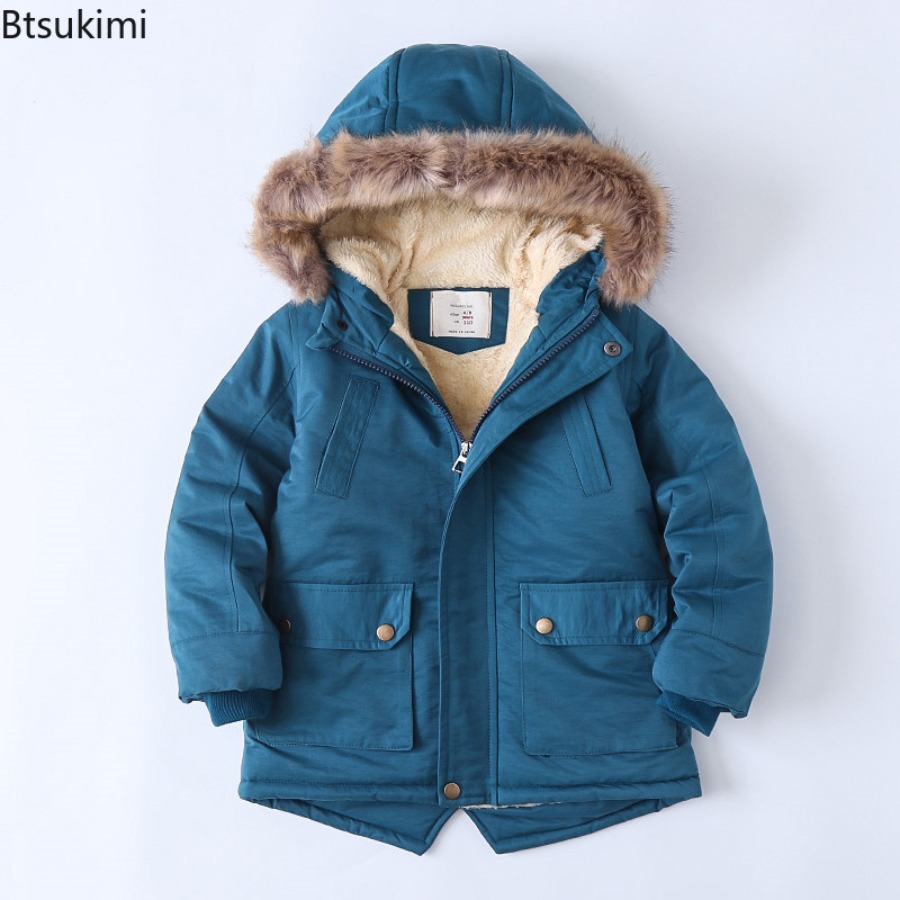 معاطف أطفال مبطنة بالصوف سميكة - مراجعة Toddler Boy Winter Fleece Jacket وسعره